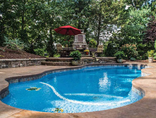 Freeform Shaped Swimming Pools Manufacturer in Ahmedabad