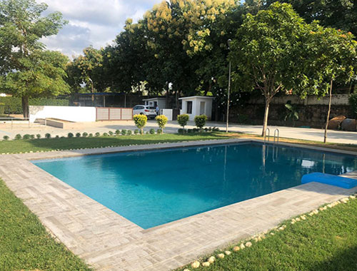 Farm House swimming Pool in Ahmedabad
