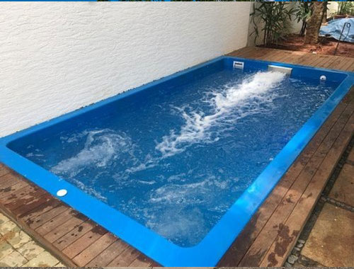 Fiberglass Rectangular Swimming Pool Manufacturer in Ahmedabad