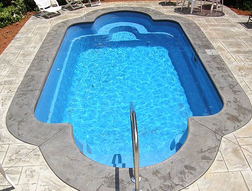 Roman Shaped Swimming Pool in Ahmedabad